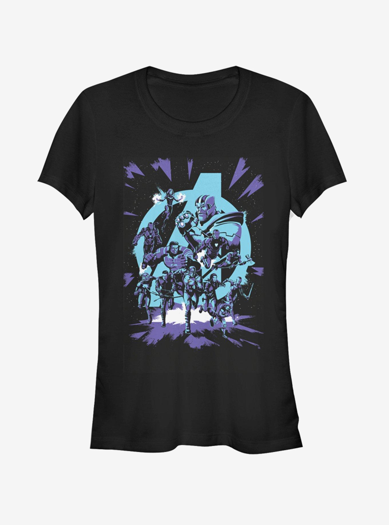 Marvel Avengers: Endgame Avengers Pop Art Girls T-Shirt, , hi-res
