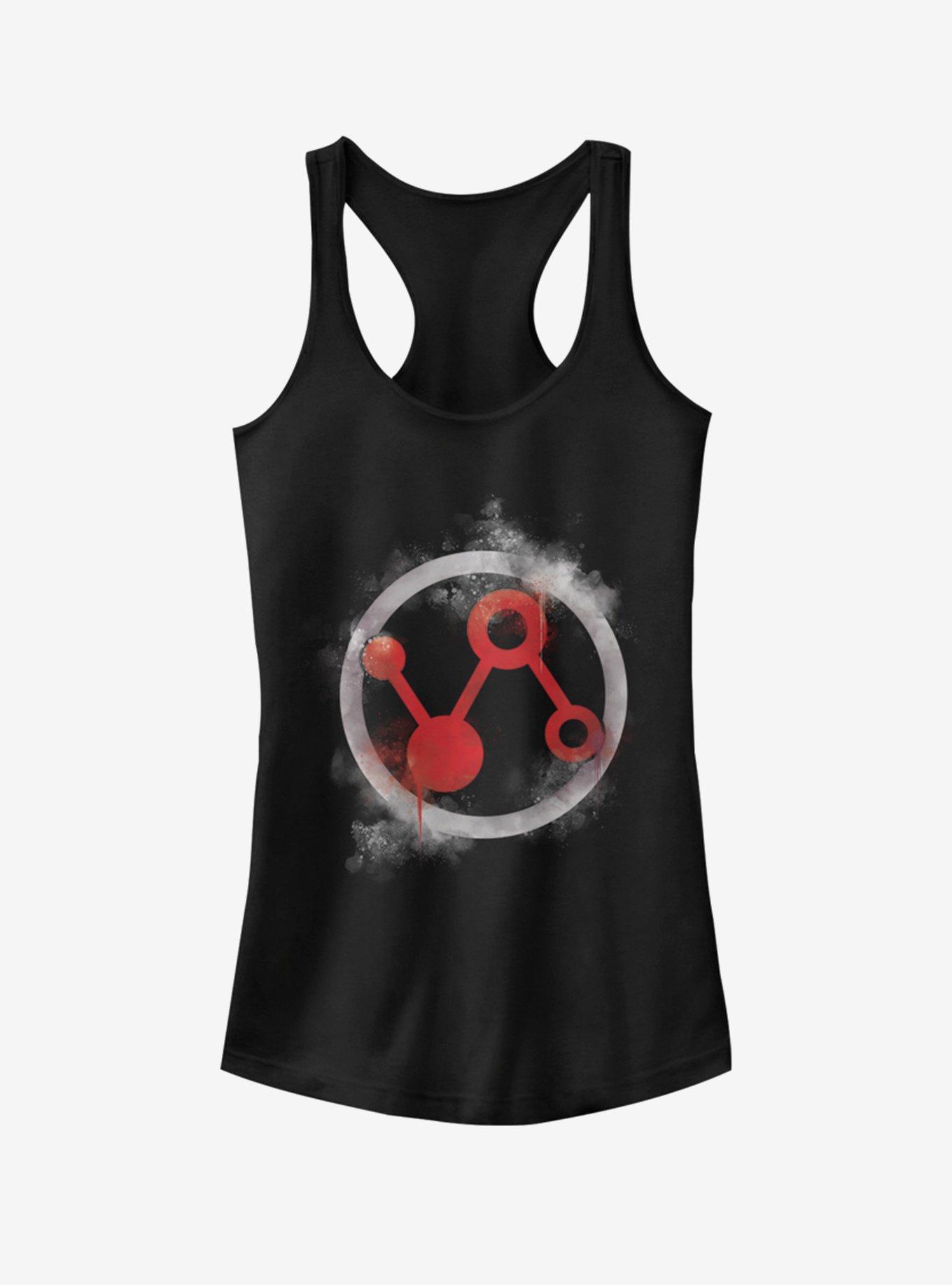 Marvel Avengers: Endgame Ant-Man Spray Logo Girls Tank Top, BLACK, hi-res