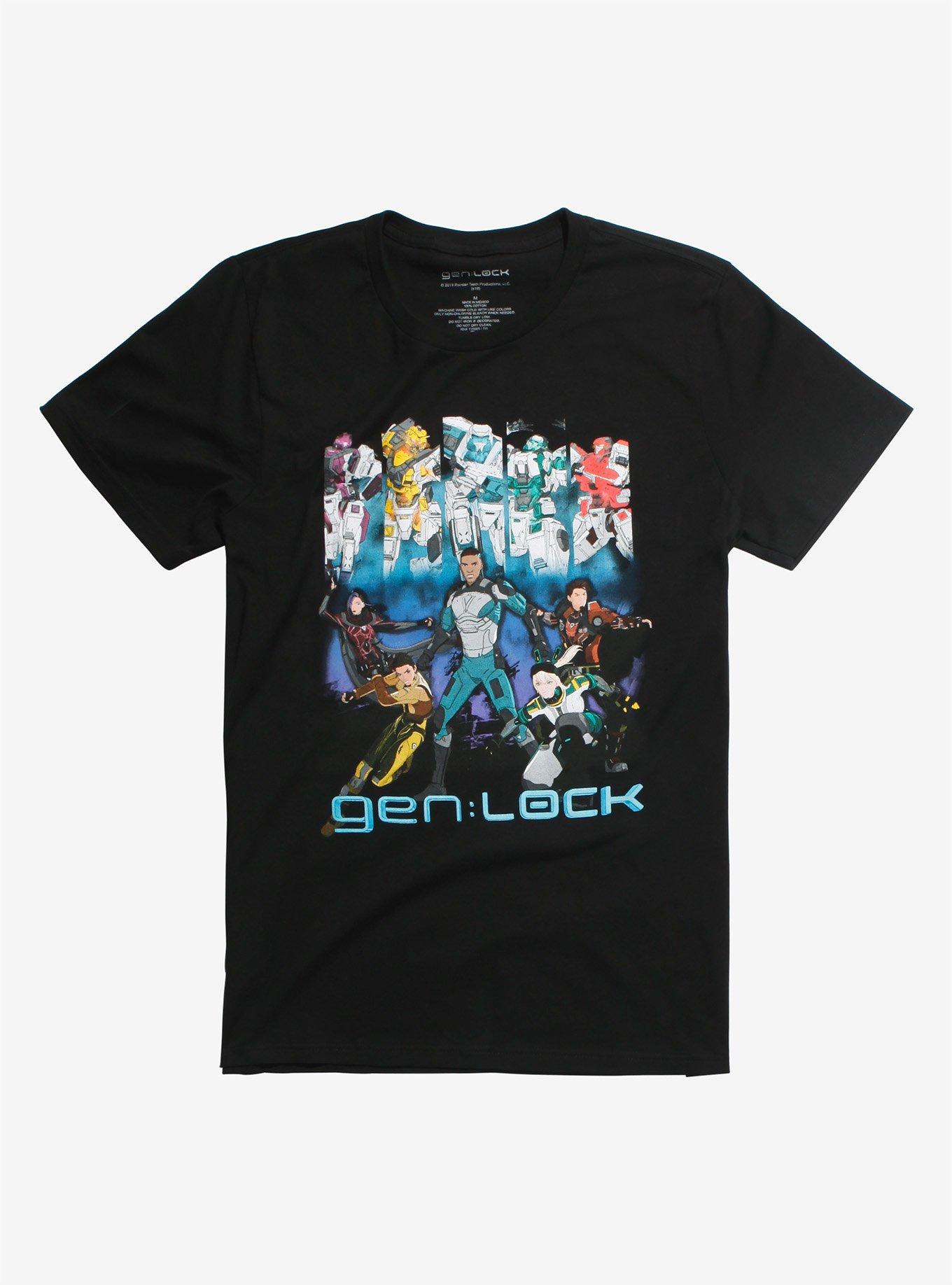 gen:LOCK Poster T-Shirt, MULTI, hi-res