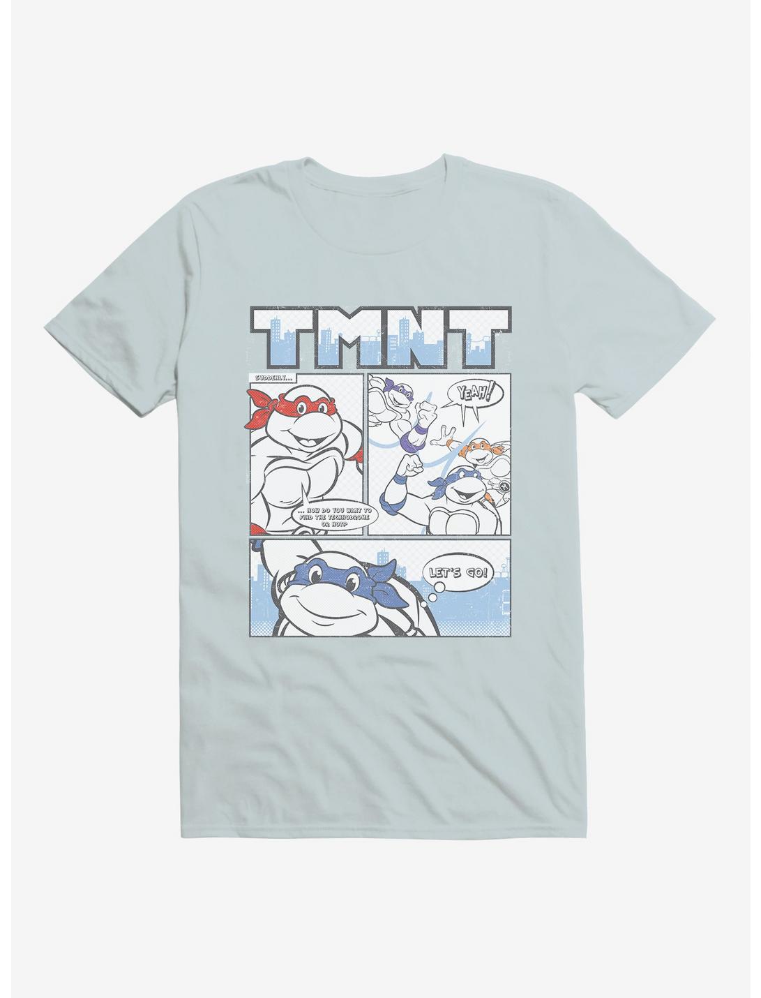 Teenage Mutant Ninja Turtles Comic Strip Group Outlines T-Shirt, , hi-res