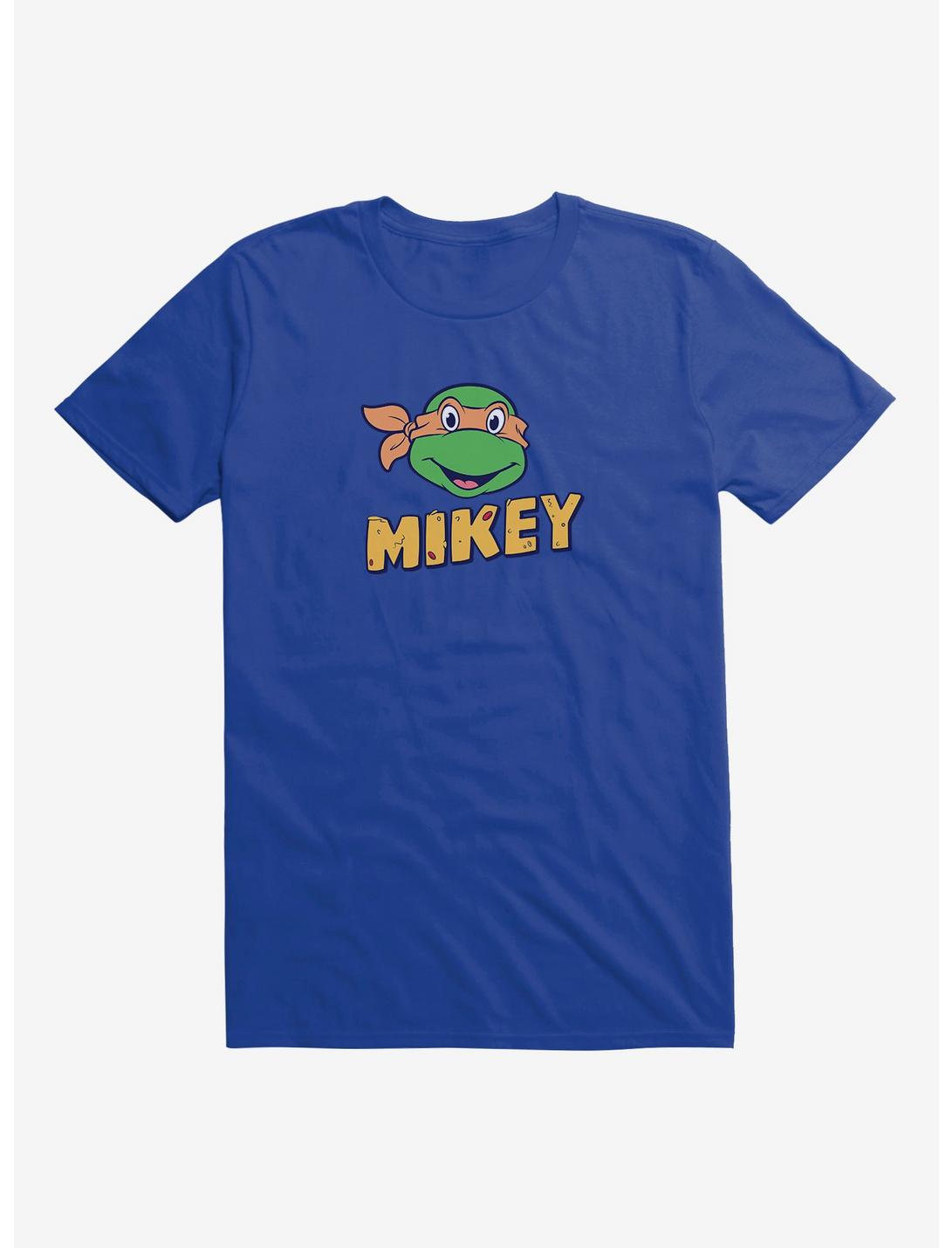 Teenage Mutant Ninja Turtles Mikey Face Pizza Name T-Shirt, , hi-res