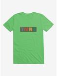 Teenage Mutant Ninja Turtles Acronym Logo Patterned Letters T-Shirt, KELLY GREEN, hi-res