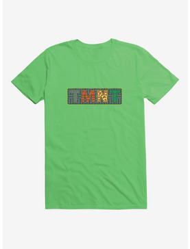 Teenage Mutant Ninja Turtles Acronym Logo Patterned Letters T-Shirt, , hi-res