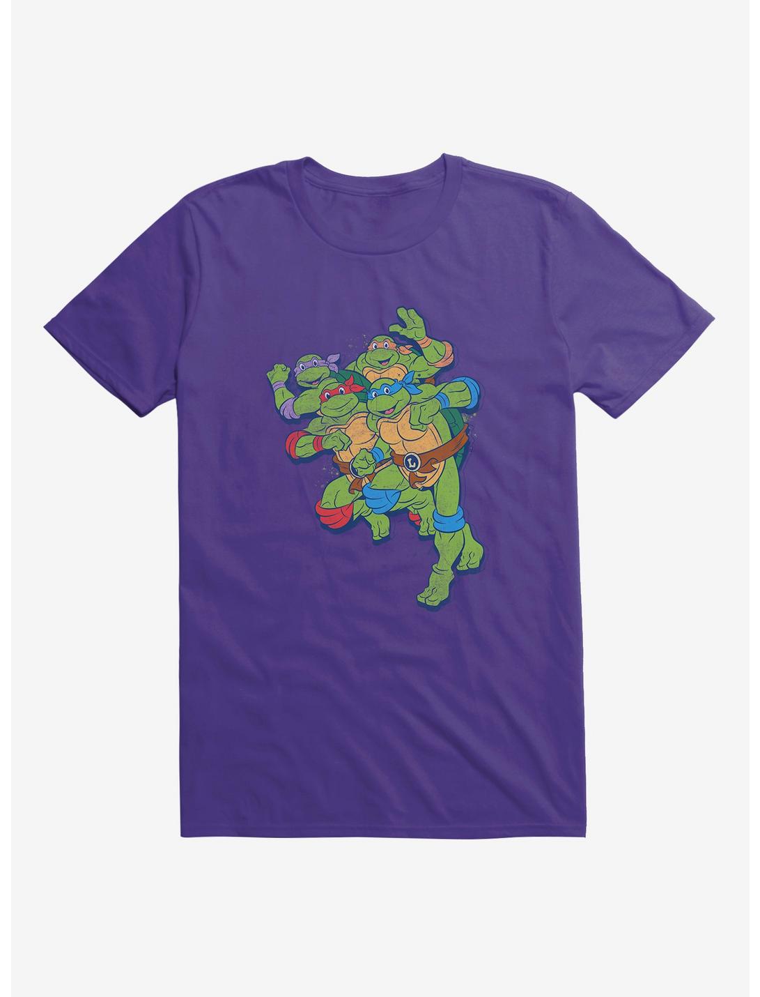 Teenage Mutant Ninja Turtles Group Running Purple T-Shirt, PURPLE RUSH, hi-res