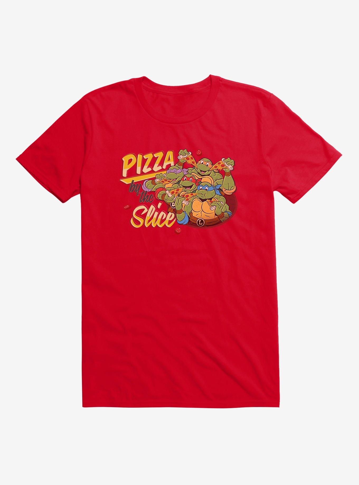 Teenage Mutant Ninja Turtles By The Slice T-Shirt, RED, hi-res