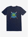 Teenage Mutant Ninja Turtles Leonardo Face Shell 1984 T-Shirt, MIDNIGHT NAVY, hi-res