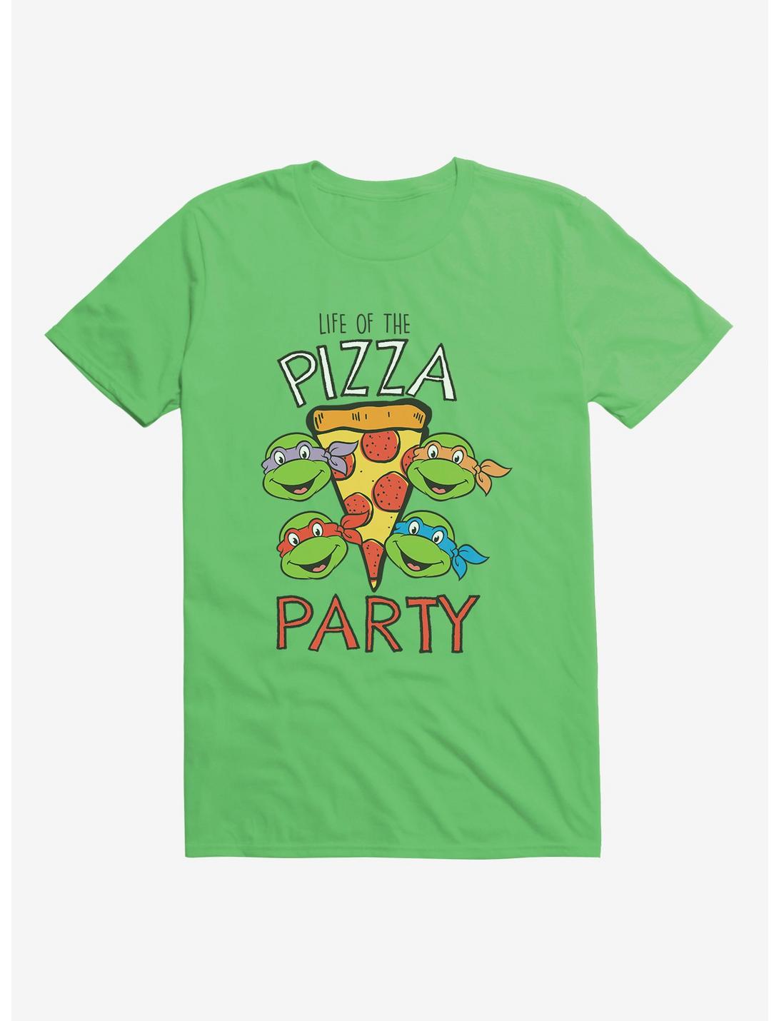 Teenage Mutant Ninja Turtles Life Of The Pizza Party Group T-Shirt, , hi-res