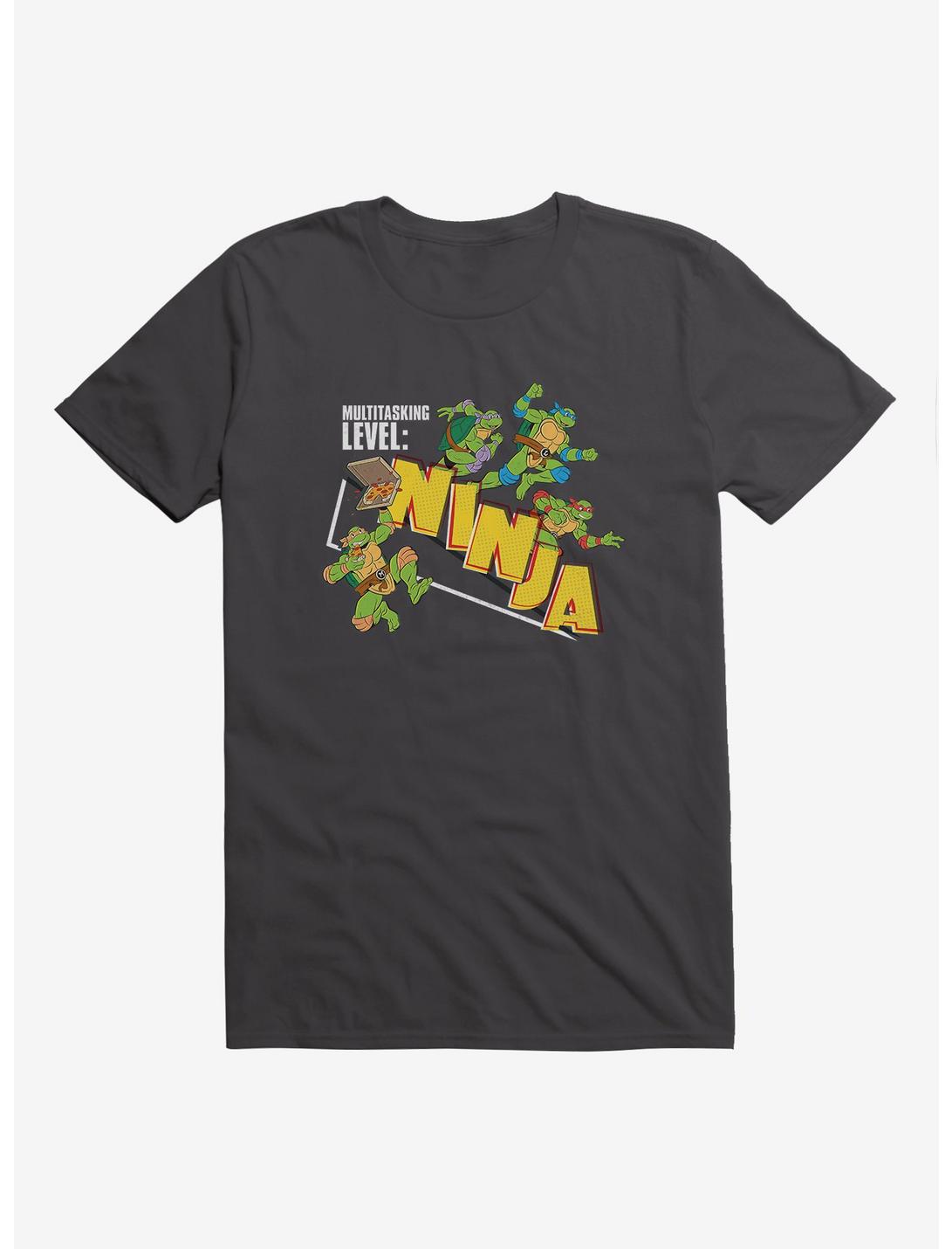 Teenage Mutant Ninja Turtles Multitasking Level: Ninja T-Shirt, DARK GREY, hi-res