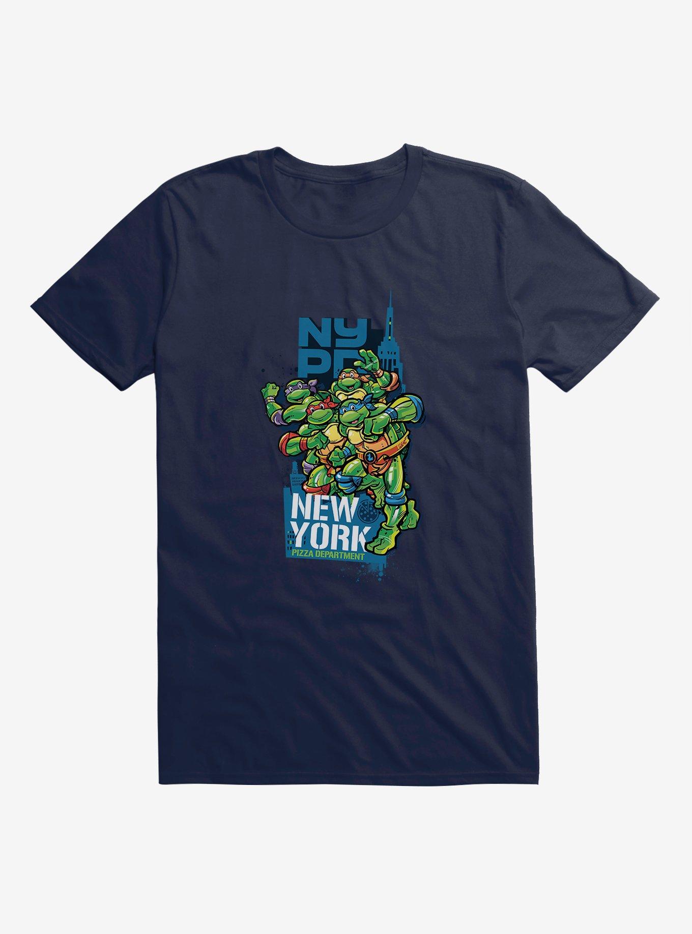 Teenage Mutant Ninja Turtles NYPD New York Pizza Department T-Shirt