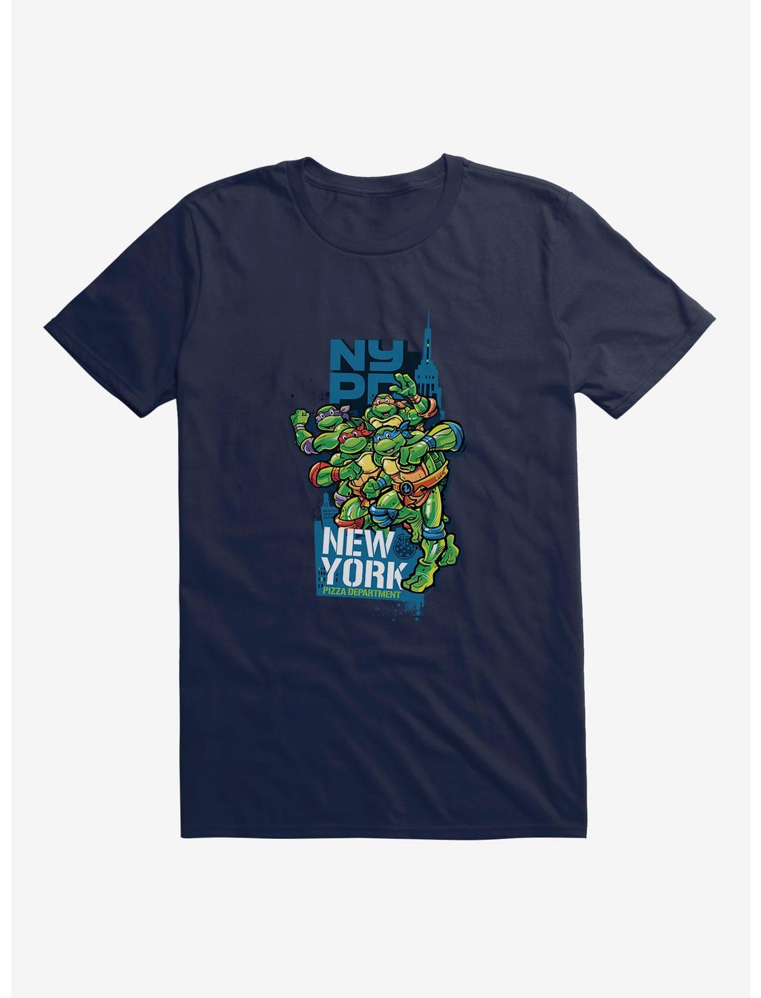 Teenage Mutant Ninja Turtles NYPD New York Pizza Department T-Shirt, MIDNIGHT NAVY, hi-res