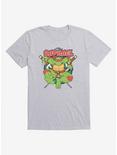 Teenage Mutant Ninja Turtles Raphael Cool But Crude T-Shirt, HEATHER GREY, hi-res