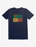 Teenage Mutant Ninja Turtles Acronym Logo Patterned Block Letters T-Shirt, MIDNIGHT NAVY, hi-res