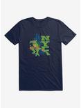 Teenage Mutant Ninja Turtles Michelangelo NYC Pose T-Shirt, MIDNIGHT NAVY, hi-res