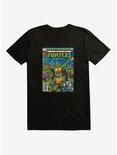 Teenage Mutant Ninja Turtles Adventures Comic Book Group Cover T-Shirt, BLACK, hi-res