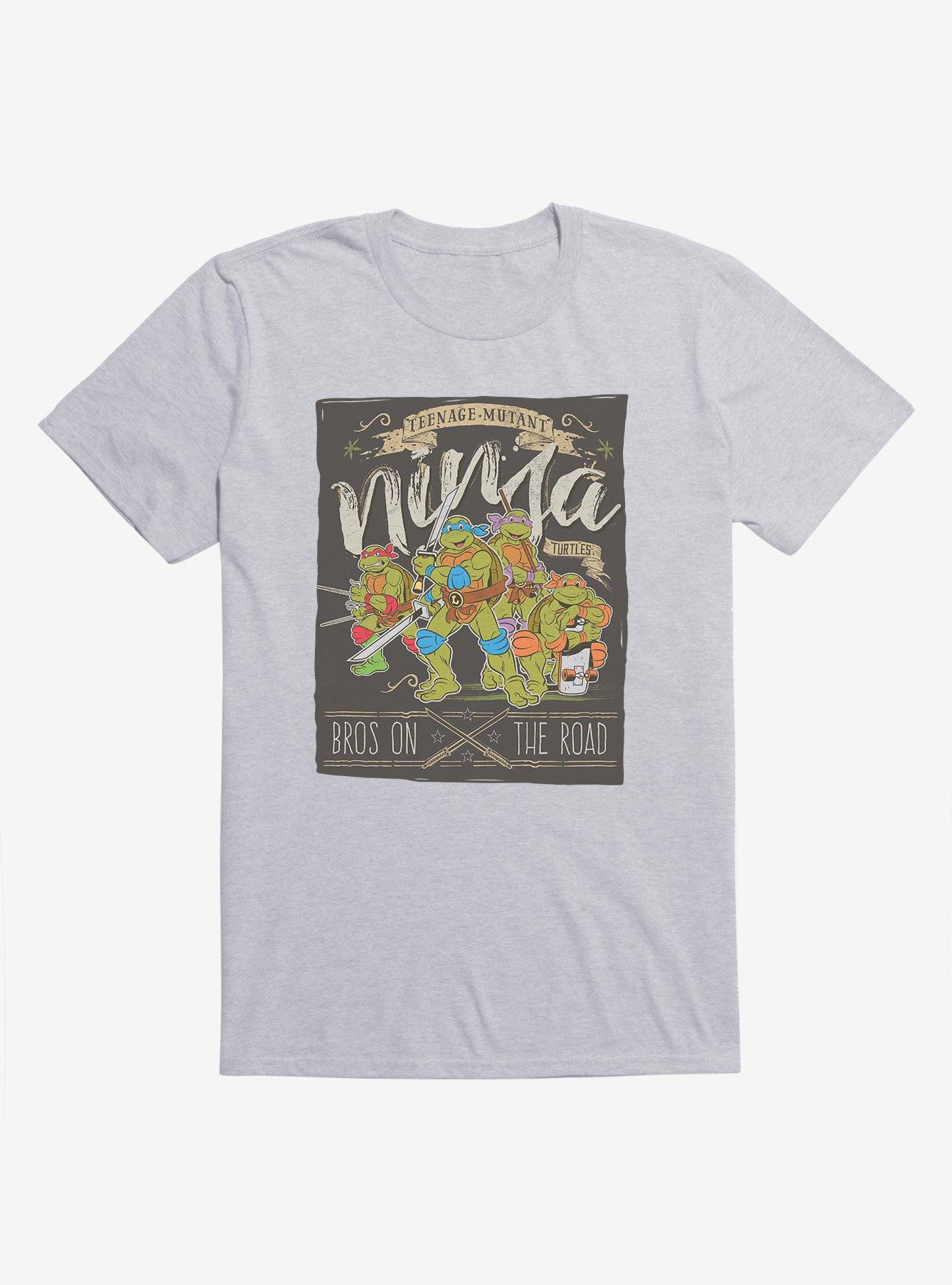 Plus Size Teenage Mutant Ninja Turtles Bros On The Road Group T-Shirt, , hi-res