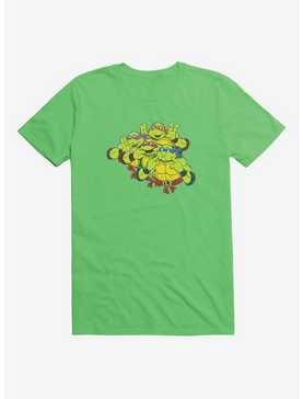 Teenage Mutant Ninja Turtles Group Making Faces T-Shirt, , hi-res