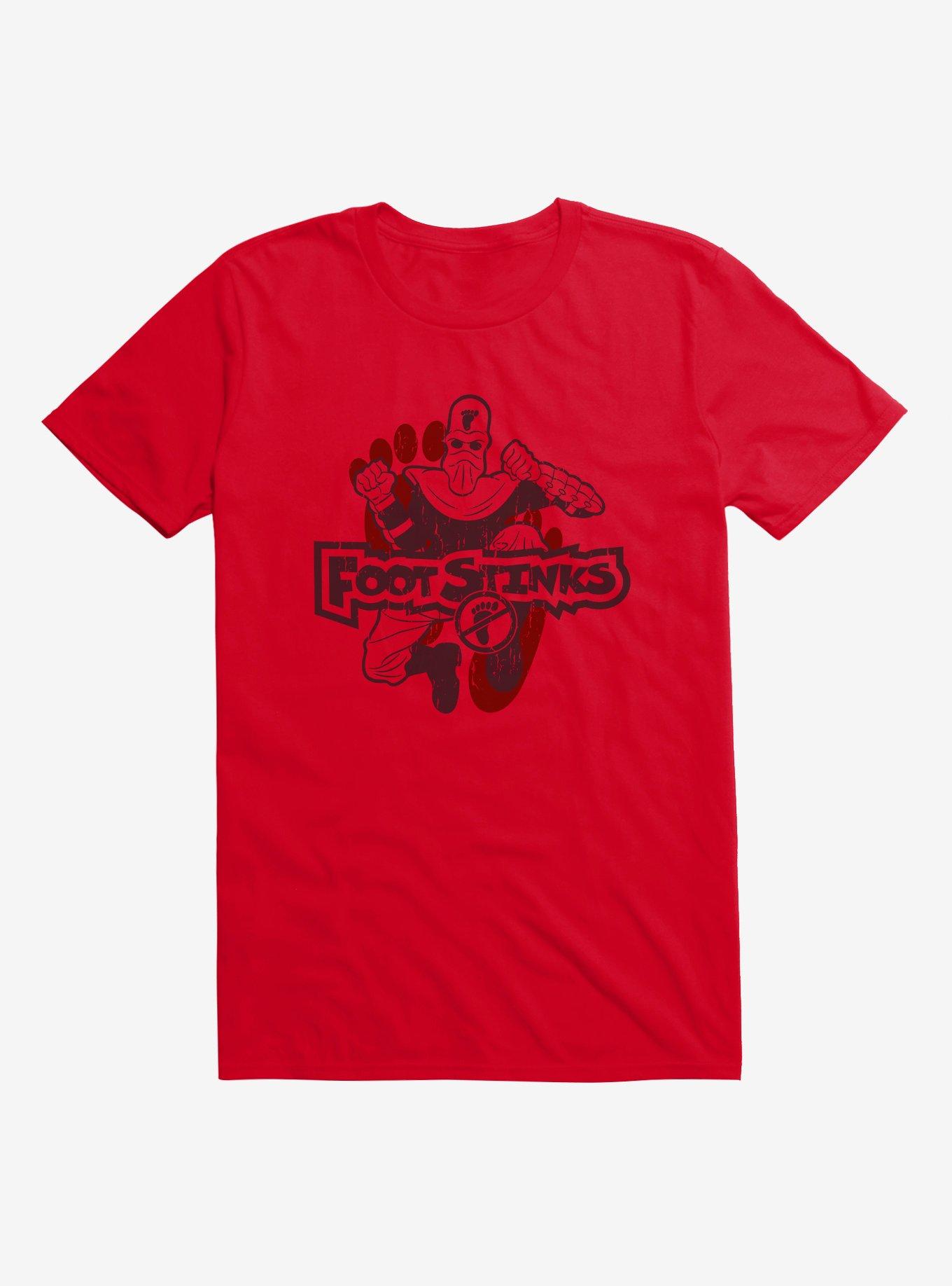 Teenage Mutant Ninja Turtles Foot Stinks Outline T Shirt Boxlunch