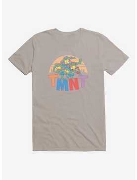Teenage Mutant Ninja Turtles Group Over Skyline Logo T-Shirt, , hi-res