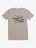 Teenage Mutant Ninja Turtles Leonardo I Was Told There'd Be Pizza T-Shirt, LIGHT GREY, hi-res