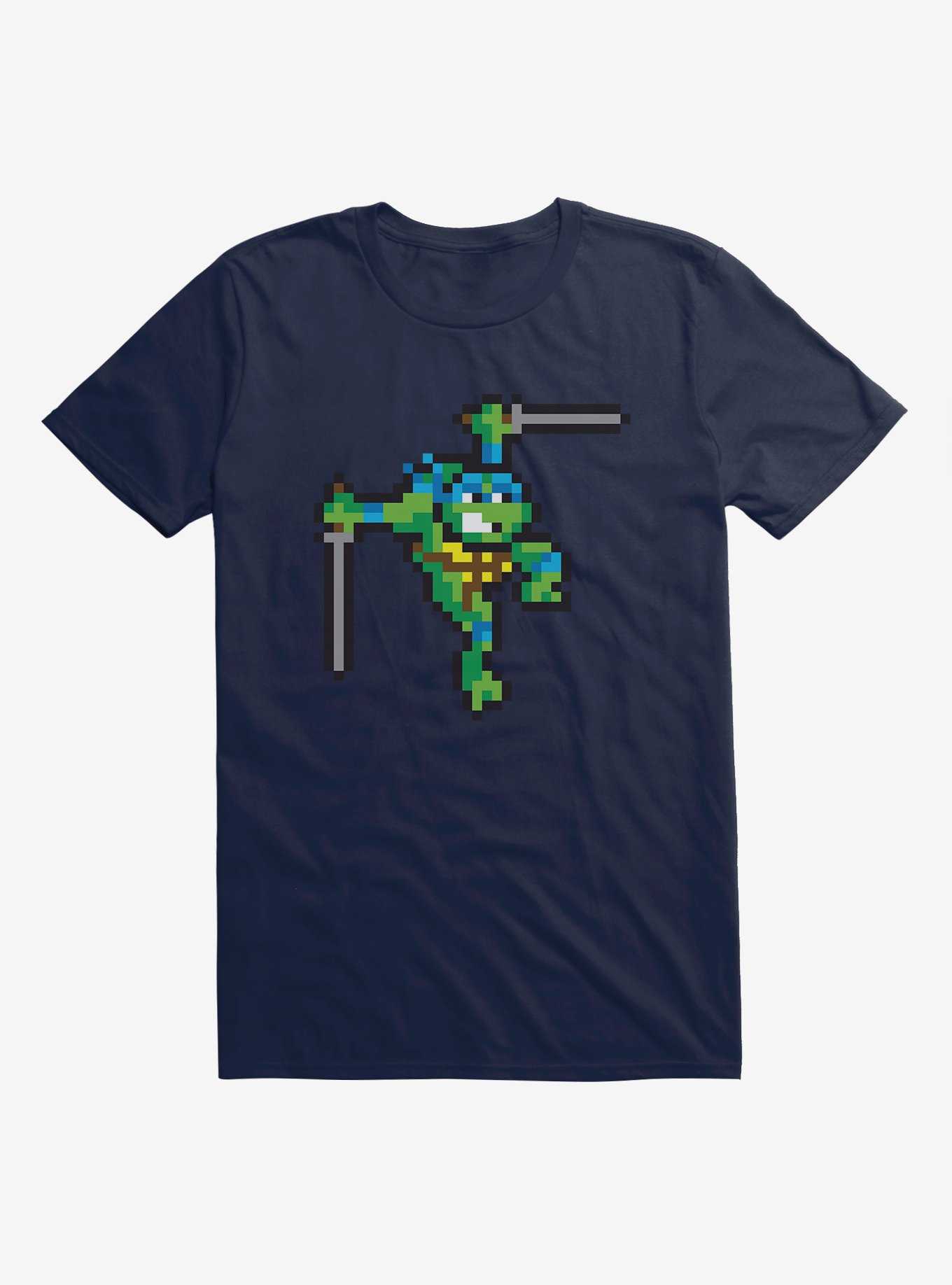 Teenage Mutant Ninja Turtles Pixelated Leonardo T-Shirt, , hi-res