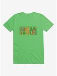 Teenage Mutant Ninja Turtles Title Patterned Letters T-Shirt, KELLY GREEN, hi-res