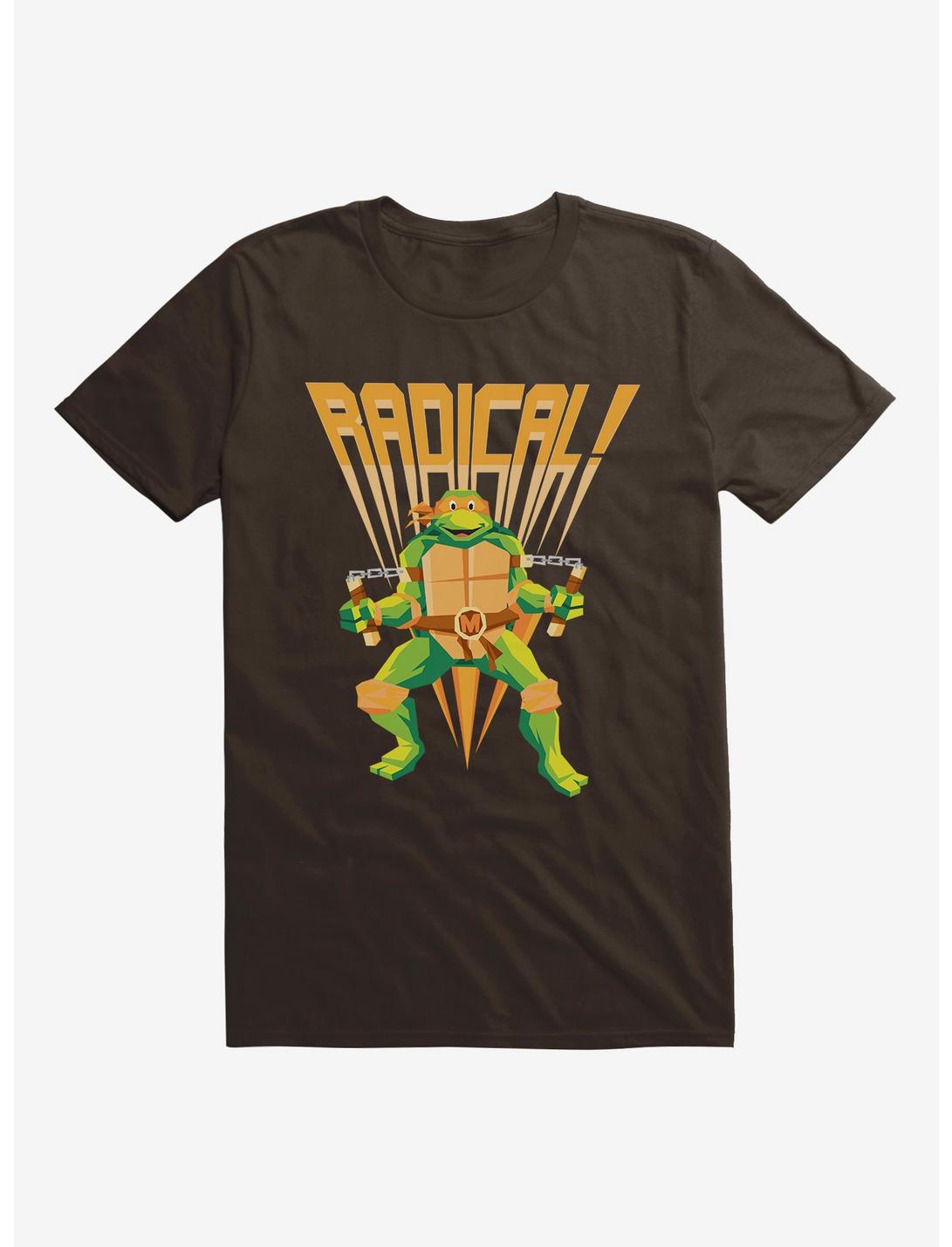 Teenage Mutant Ninja Turtles Radical Michelangelo T-Shirt, DK CHOCOLATE, hi-res