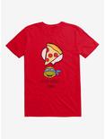 Teenage Mutant Ninja Turtles Leonardo Pizza Eating Champ T-Shirt, RED, hi-res