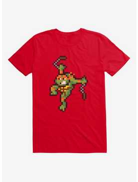 Teenage Mutant Ninja Turtles Pixelated Michelangelo T-Shirt, , hi-res