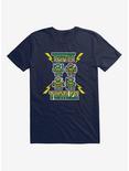 Teenage Mutant Ninja Turtles Team Turtles Pixelated Group T-Shirt, MIDNIGHT NAVY, hi-res
