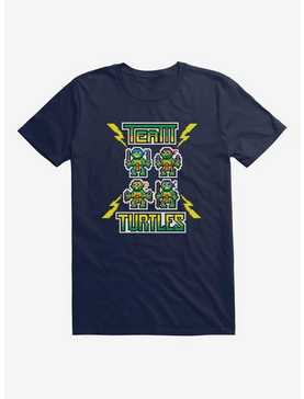 Teenage Mutant Ninja Turtles Team Turtles Pixelated Group T-Shirt, , hi-res