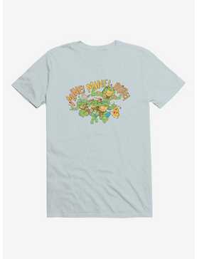 Teenage Mutant Ninja Turtles Mine Mine Mine Group Pizza Chase Blue T-Shirt, , hi-res