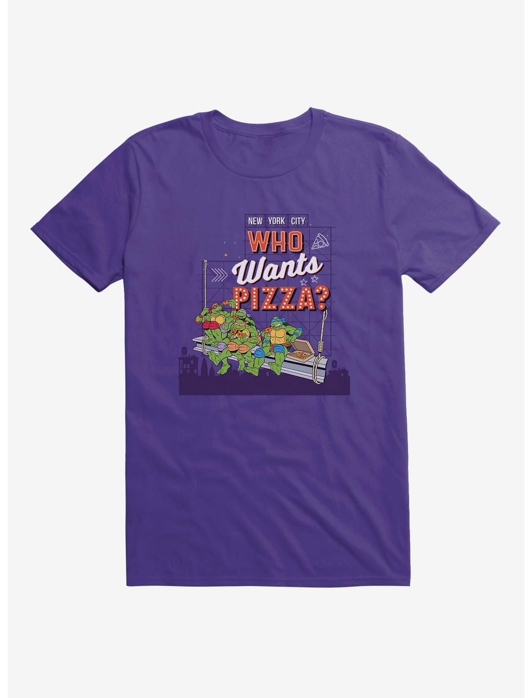 Teenage Mutant Ninja Turtles NYC Who Wants Pizza Group T-Shirt, , hi-res