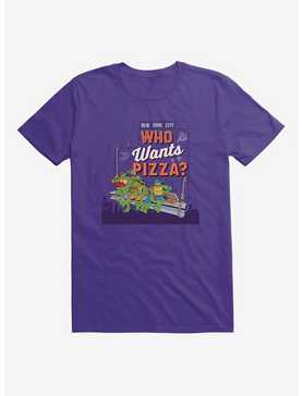 Teenage Mutant Ninja Turtles NYC Who Wants Pizza Group T-Shirt, , hi-res