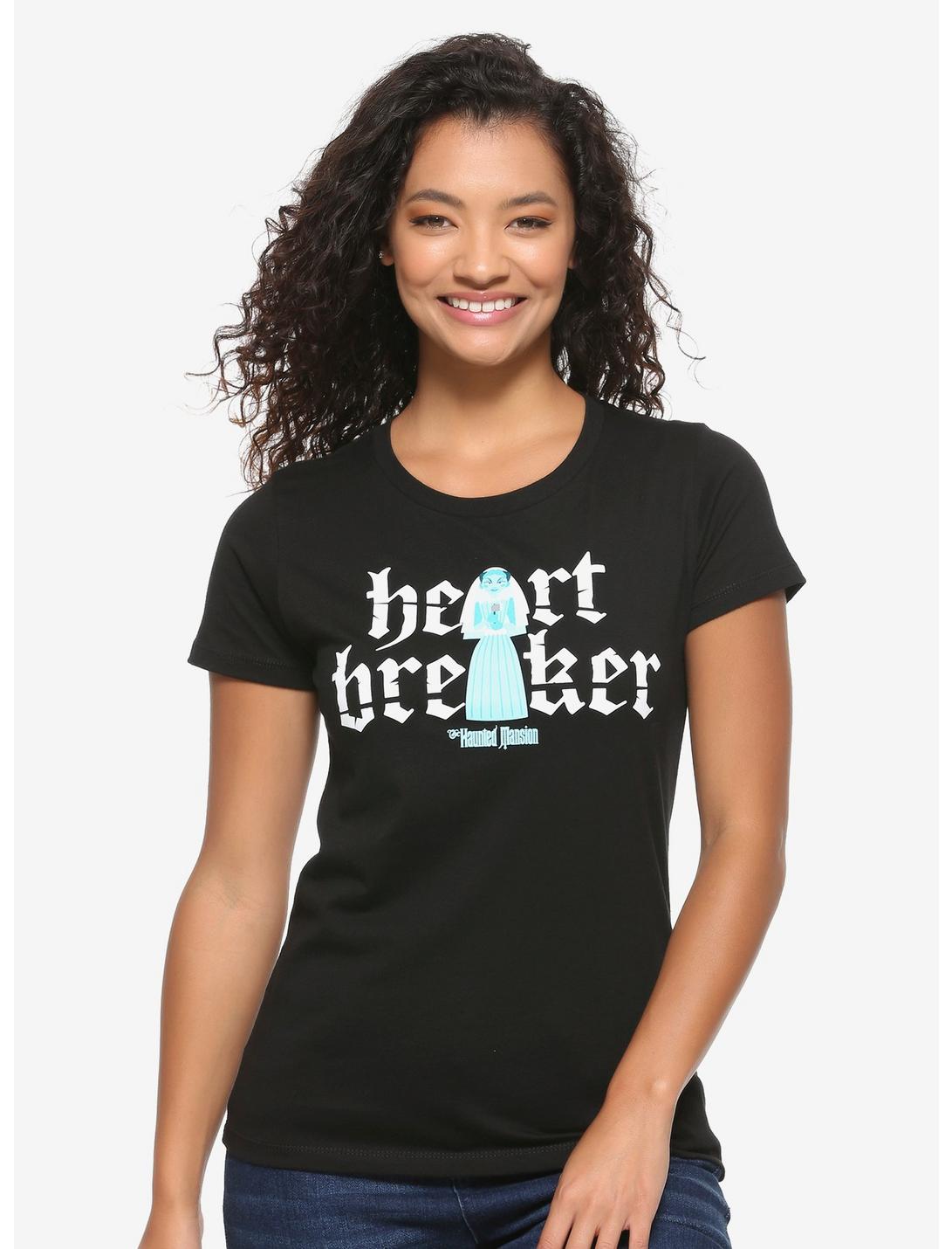Funko Disney The Haunted Mansion Heart Breaker Women's T-Shirt - BoxLunch Exclusive, BLACK, hi-res