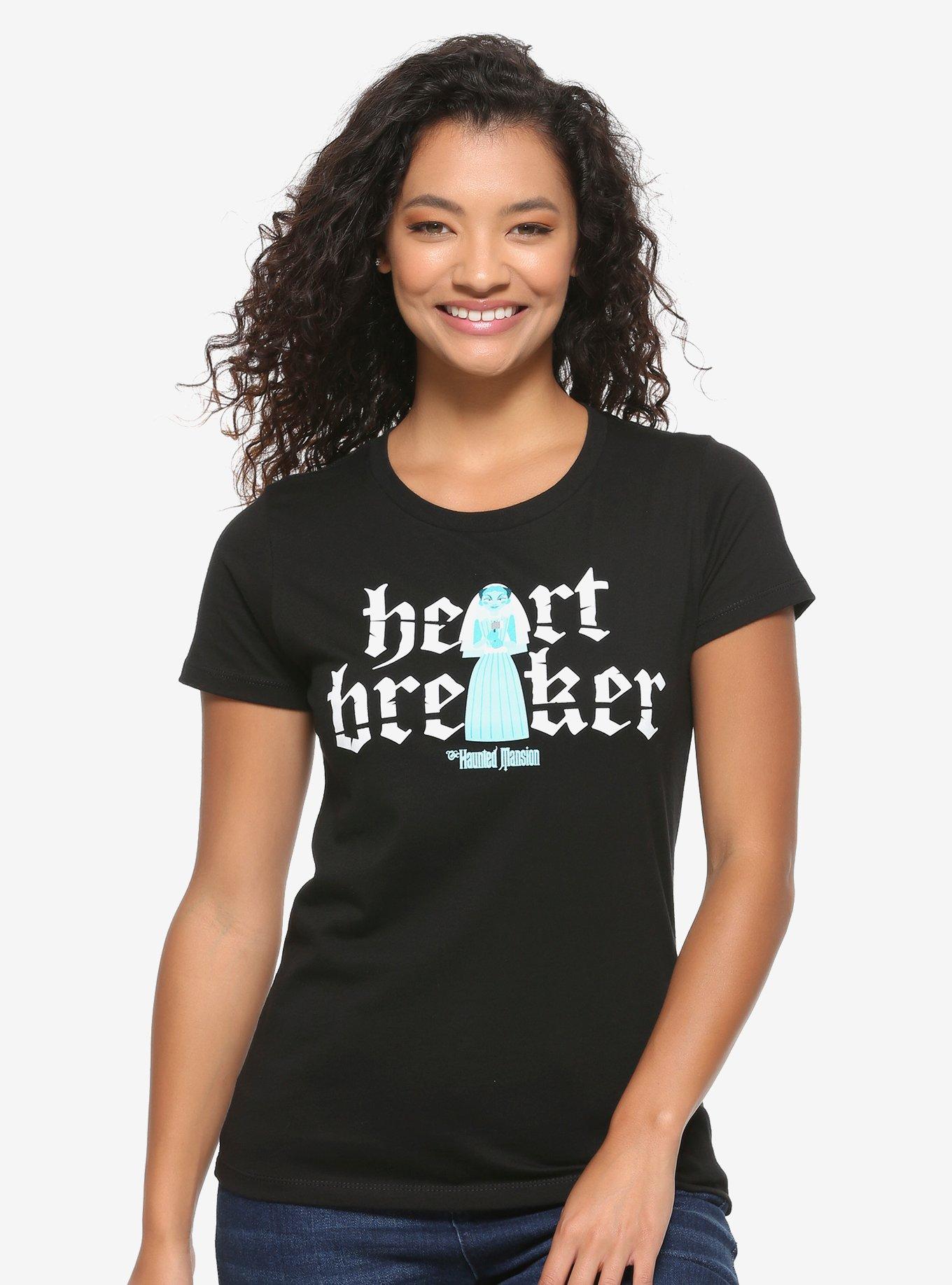 Funko Disney The Haunted Mansion Heart Breaker Women's T-Shirt - BoxLunch Exclusive, BLACK, hi-res