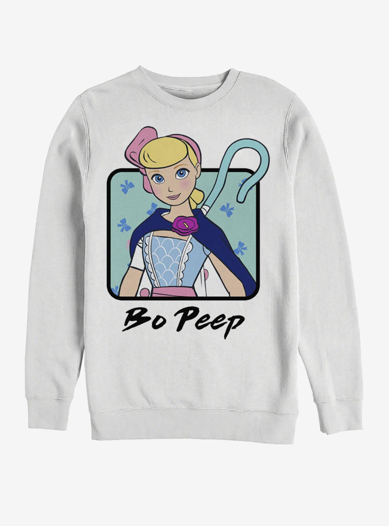 Disney Pixar Toy Story 4 Bo Peep Cloak White Sweatshirt, WHITE, hi-res