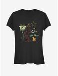 Disney Pixar Toy Story 4 Folk Story Girls T-Shirt, BLACK, hi-res