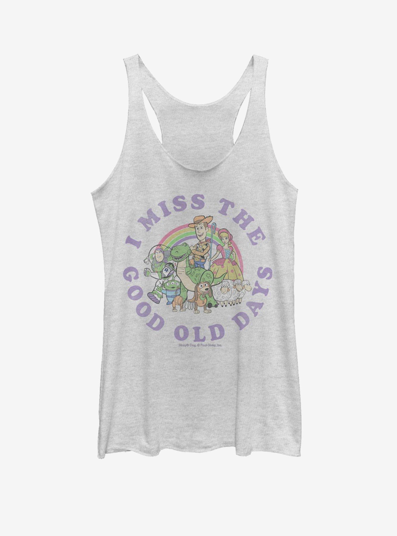 Disney Pixar Toy Story 4 Good Old Days Girls Heathered White Tank Top, , hi-res