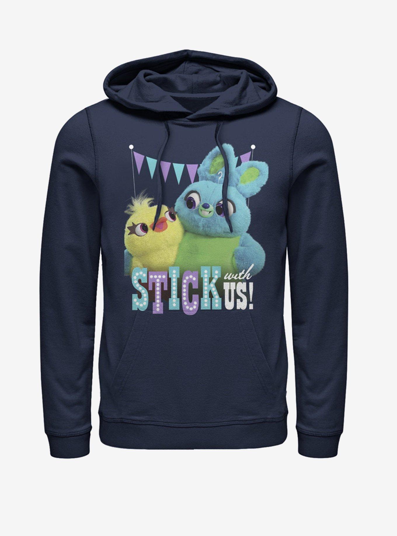 Disney Pixar Toy Story 4 Stick With Us Navy Blue Hoodie, , hi-res