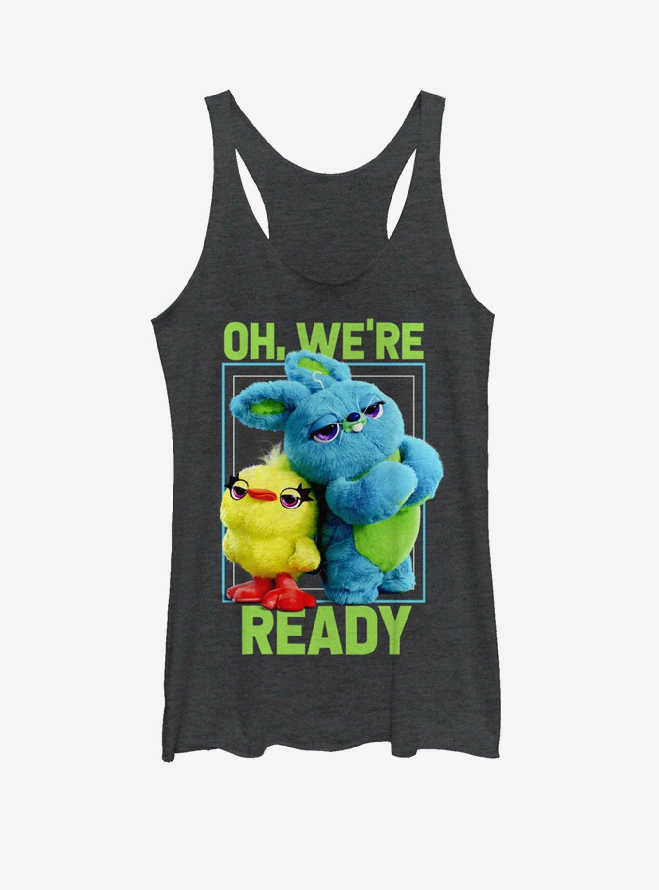 Disney Pixar Toy Story 4 Ready Girls Black Heathered Tank, , hi-res