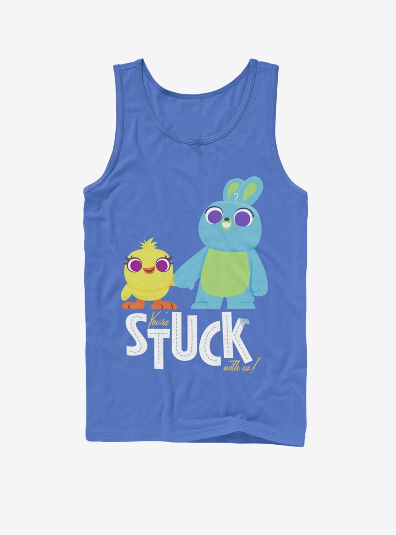 Disney Pixar Toy Story 4 Stuck With Us Royal Blue Tank Top, ROYAL, hi-res