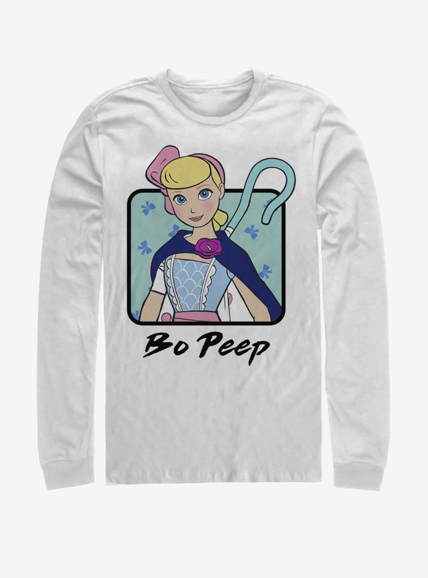 Disney Pixar Toy Story 4 Bo Peep Cloak White Long-Sleeve T-Shirt, WHITE, hi-res