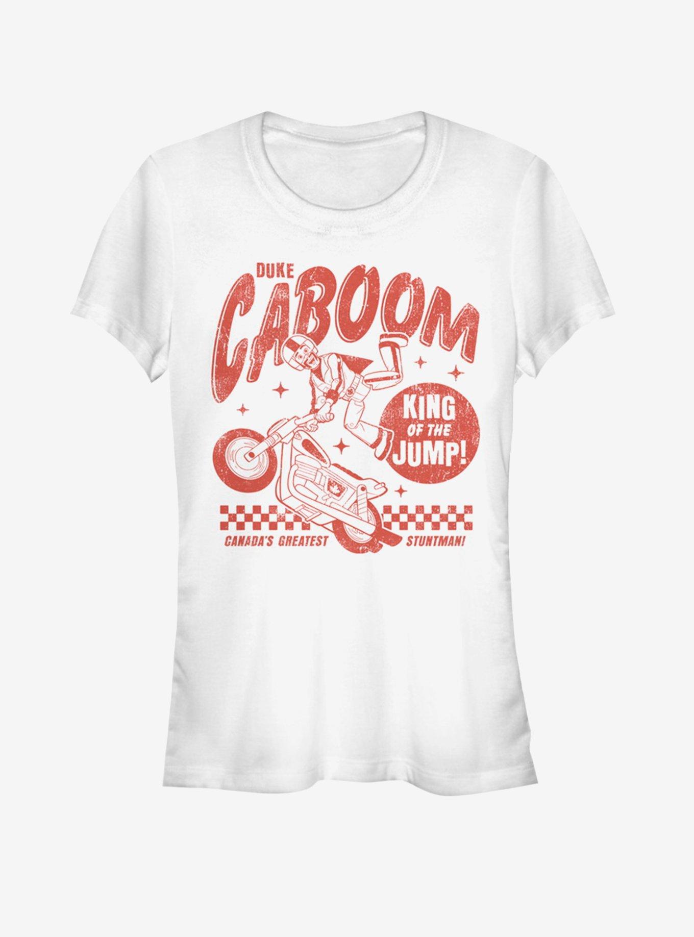 Disney Pixar Toy Story 4 The Greatest Stuntman Girls White T-Shirt, , hi-res