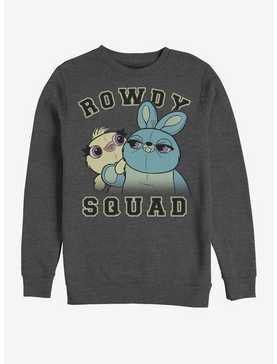 Disney Pixar Toy Story 4 Rowdy Squad Charcoal Heathered Sweatshirt, , hi-res