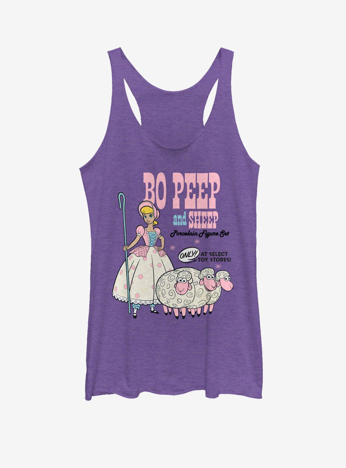 Disney Pixar Toy Story 4 Bo Peep And Sheep Girls Purple Heathered Tank Top, PUR HTR, hi-res