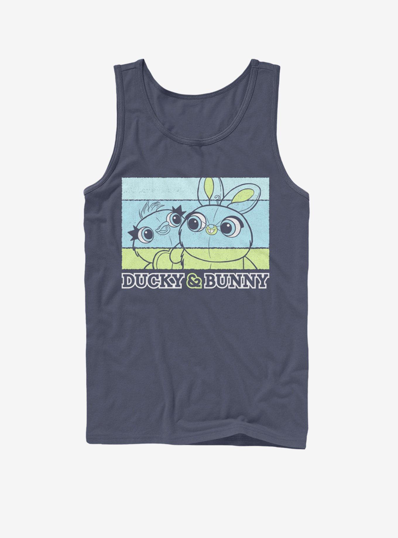 Disney Pixar Toy Story 4 Ducky And Bunny Navy Blue Tank Top, , hi-res