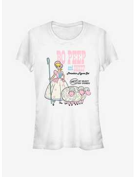 Disney Pixar Toy Story 4 Bo Peep And Sheep Girls White T-Shirt, , hi-res