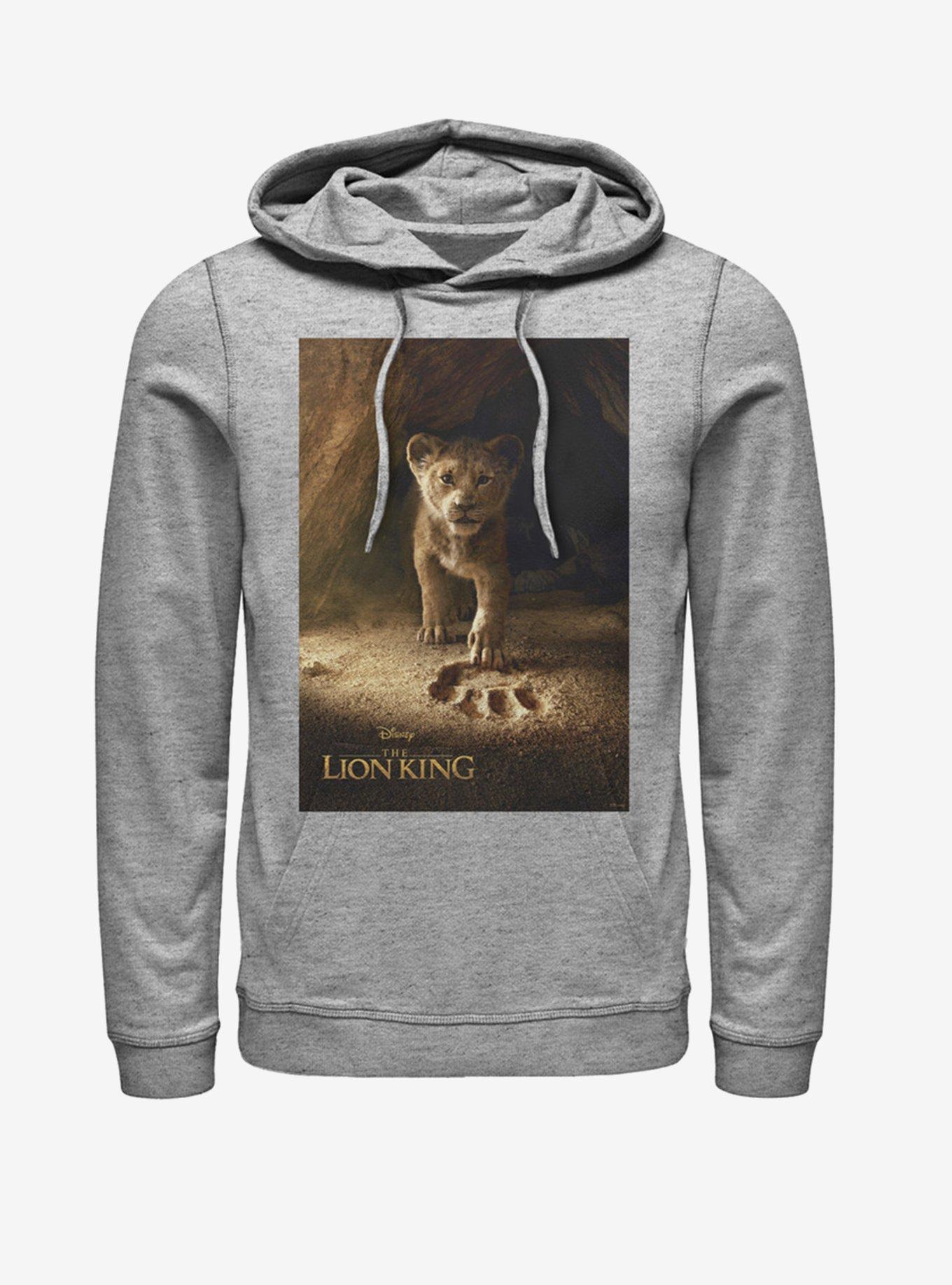 Disney The Lion King 2019 Simba Poster Heathered Hoodie, , hi-res