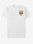 Disney Pixar Toy Story 4 Chest Color Logo White T-Shirt, , hi-res