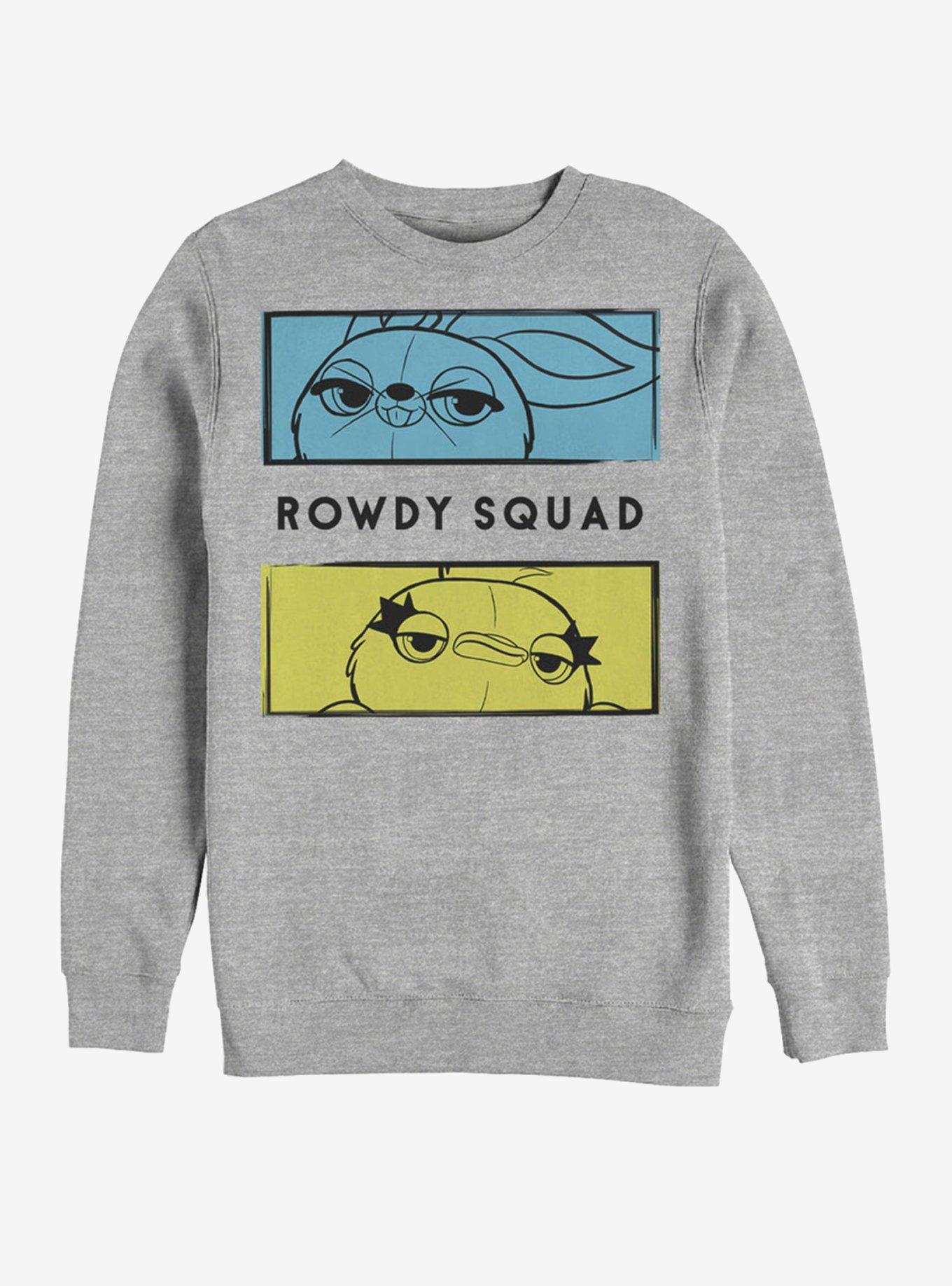 Disney Pixar Toy Story 4 Rowdy Boxes Heathered Sweatshirt, ATH HTR, hi-res